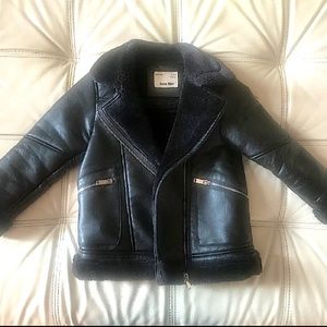ZARA faux shearling coat - Size 6